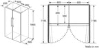 Siemens GS58NDWDP, iQ500 Freistehender Gefrierschrank, 191 x 70 cm, 366 L, noFrost, bigBox, LED-Innenbeleuchtung, superFreezing, varioZone für anpassbaren Gefrierraum, freshSense
