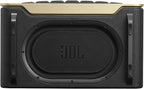 JBL Authentics 200 Smart Home Lautsprecher – 70er Jahre Retro-Design Bluetooth Box – Mit Quadrex Grill, Google Assistant, Alexa, AirPlay und JBL One App – Schwarz