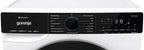 Gorenje WPNA 84 SATSWIFI Waschmaschine mit Dampffunktion / 8 kg / 1400 U/Slim Line/ConnectLife WiFi/Total AuaStop/Inverter PowerDrive Motor/Edelstahltrommel/Kindersicherung/EEK A