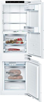 Bosch KGN36NWEA Serie 2 Kühl-Gefrier-Kombination, 186 x 60 cm, 215 L Kühlen & 87 L Gefrieren, NoFrost nie wieder abtauen, LED-Beleuchtung gleichmäßige Ausleuchtung