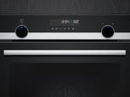 Siemens HB572ABS3, iQ300, Einbau-Backofen 60 x 60 cm, Air Fry, activeClean Pyrolyse Selbstreinung, LED-Touchbedienung, 3D Heißluft, Schnellaufheizung, cookControl10 Automatikprogramme, Edelstahl