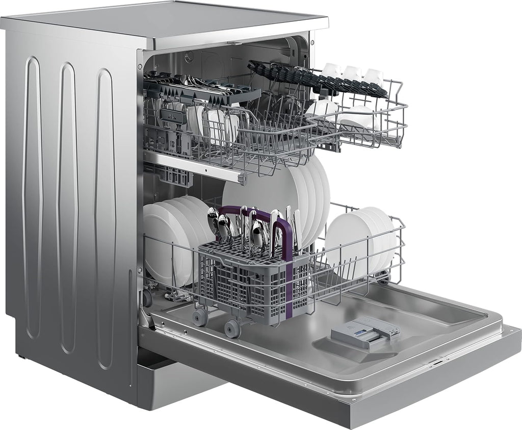 Beko BDFN26420W b300 freistehender Geschirrspüler, unterbaufhig, Platz für 14 Magedecke, Pro  Inverter Motor, TrayWash, HygieneIntense, 6 Programme, WaterSafe+, Wei