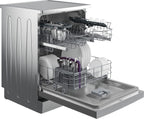 Beko BDFN26420W b300 freistehender Geschirrspüler, unterbaufhig, Platz für 14 Magedecke, Pro  Inverter Motor, TrayWash, HygieneIntense, 6 Programme, WaterSafe+, Wei