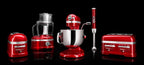 KitchenAid Toaster für 4 Scheiben mit Sandwich-Zange | Artisan | Retro Toast Machine | Verschiedene Funktionen und Bräunungsstufen | Rot