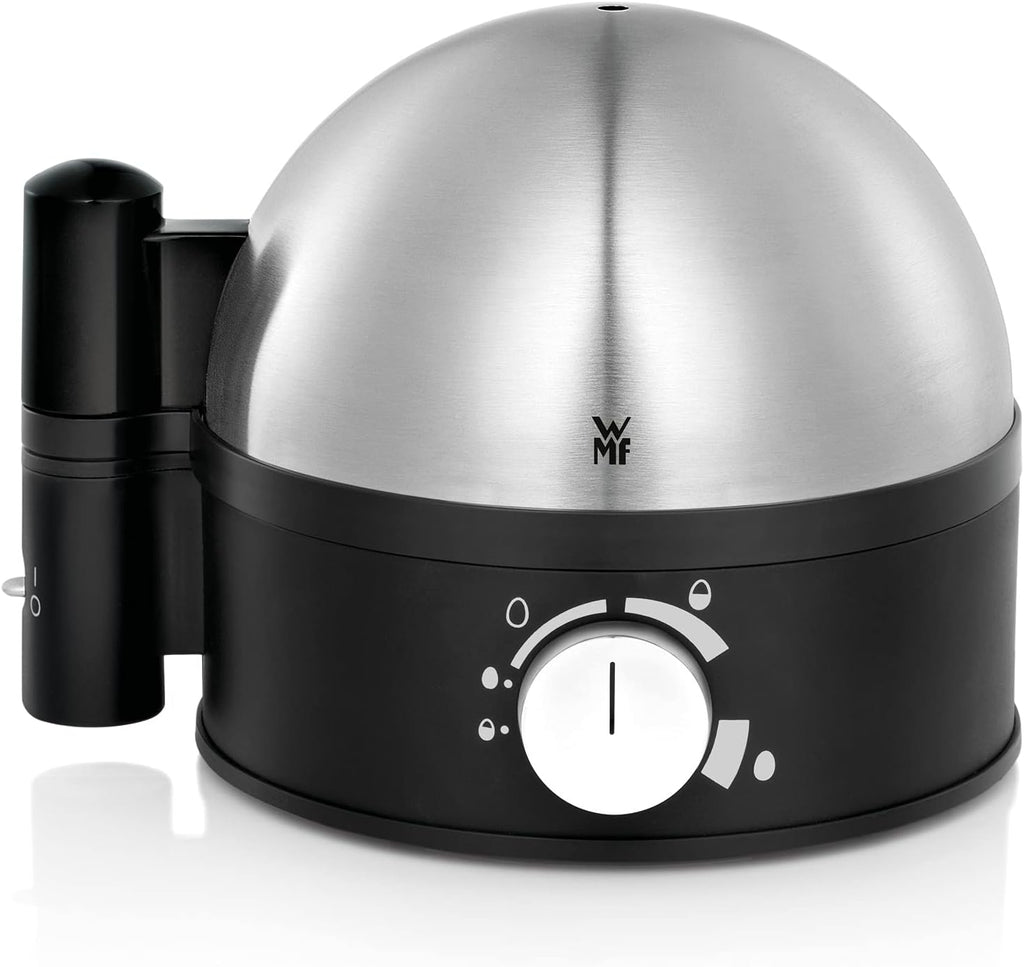 WMF Lono Toaster Glas mit Brtchenaufsatz, 2 Scheiben, XXL, motorisierte Toastaufnahme, Aufwrm-Funktion, 7 Brunungsstufen, Toaster edelstahl matt