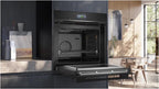 Siemens HB572ABS3, iQ300, Einbau-Backofen 60 x 60 cm, Air Fry, activeClean Pyrolyse Selbstreinung, LED-Touchbedienung, 3D Heißluft, Schnellaufheizung, cookControl10 Automatikprogramme, Edelstahl