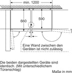Bosch KGN36NWEA Serie 2 Kühl-Gefrier-Kombination, 186 x 60 cm, 215 L Kühlen & 87 L Gefrieren, NoFrost nie wieder abtauen, LED-Beleuchtung gleichmäßige Ausleuchtung