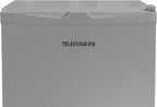 TELEFUNKEN Kühlschrank ohne Gefrierfach, Freistehend, 90 L Gesamt-Nutzinhalt, Kühlschrank klein mit Gemüsefach & 3 Ablagen, Temperaturregelung, LED Innenbeleuchtung, CF-31-121-B schwarz