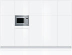 Bosch BFR634GS1 Serie 8 Einbau-Mikrowelle, Türanschlag Rechts, AutoPilot 7 Automatikprogramme, Reinigungsunterstützung, TFT-Touchdisplay, LED-Beleuchtung gleichmäßige Ausleuchtung, 38 x 60 cm, 900 W