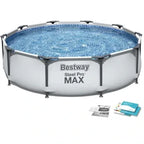 BASEN OGRODOWY STELAŻOWY Z POMPĄ 305 X 76 CM FULL ZESTAW 18W1 BESTWAY