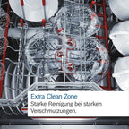 Bosch SMV4ETX08E, Serie 4, Smarter Geschirrspüler Vollintegriert 60 cm, Besteckkorb, Spülmaschine mit Programmassistent, besonders Leise, Rackmatic, Automatische Türöffnung, InfoLight, AquaStop
