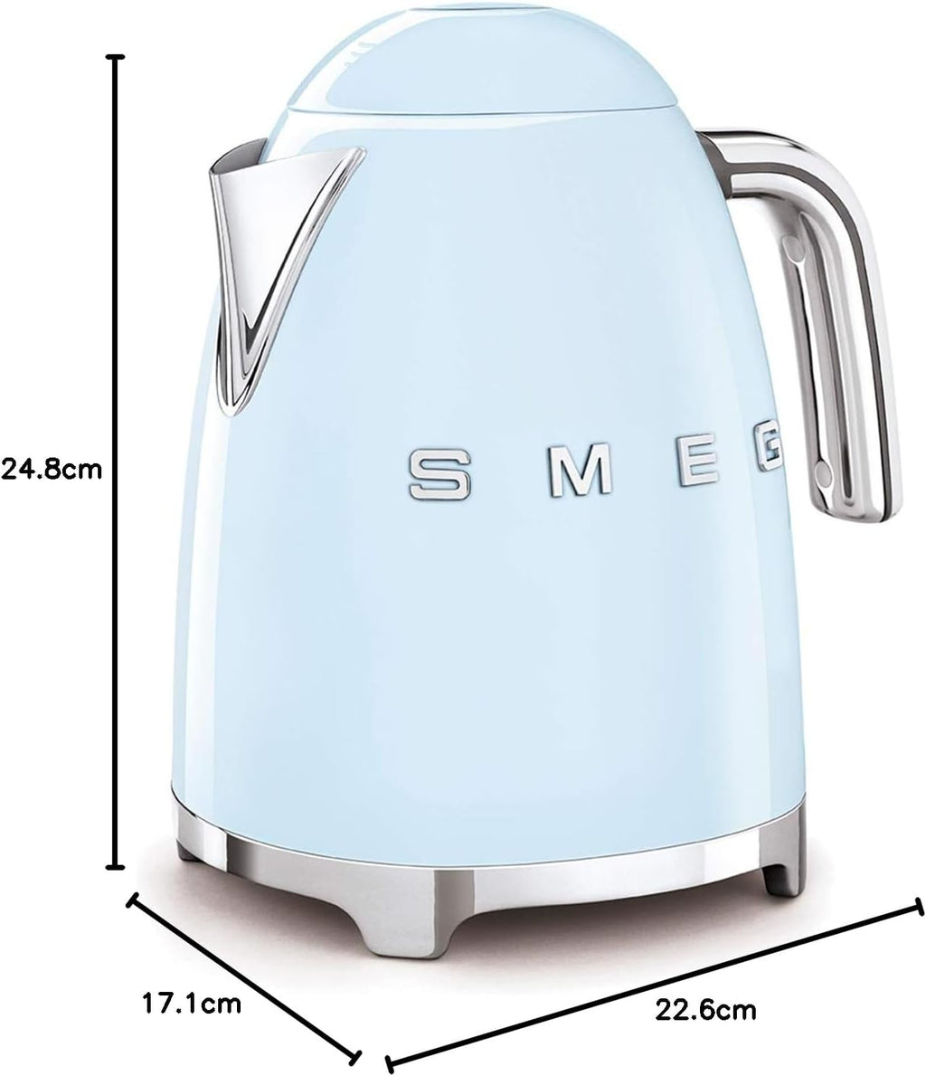Smeg, 2x2 TSF01CREU -Toaster, 2 Schlitze für 2 Scheiben, 6 Vergoldungsniveaus, Heizfunktion, Abtau- und Bagel- Funktion, Sammelschublade, 950W, Creme