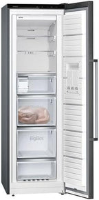 Siemens GS58NDWDP, iQ500 Freistehender Gefrierschrank, 191 x 70 cm, 366 L, noFrost, bigBox, LED-Innenbeleuchtung, superFreezing, varioZone für anpassbaren Gefrierraum, freshSense