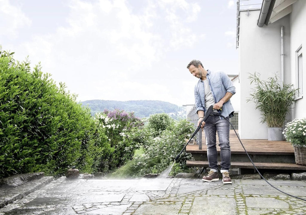 Nettoyeur haute pression Karcher K 7 Premium Smart Control Flex Home - 180 bars - 600 L/h - connecté - tambour enrouleur - brosse terrasse