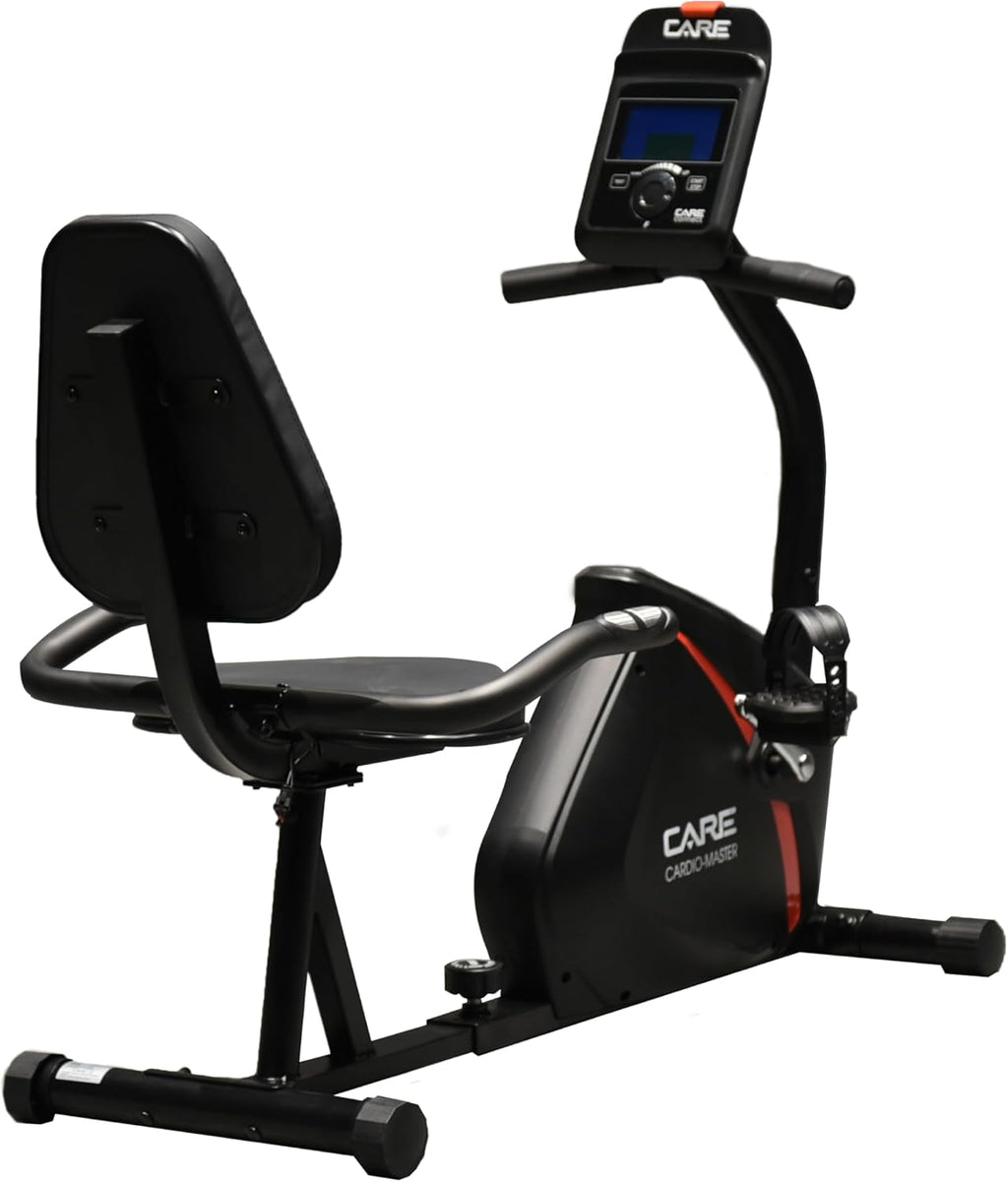 '- Velo d'appartement - Cardio Master Connecté - Réglable & Confortable - Pédales Sanglées - Résistance Magnétique - 21 Programmes