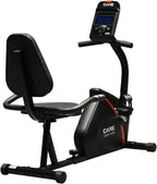 '- Velo d'appartement - Cardio Master Connecté - Réglable & Confortable - Pédales Sanglées - Résistance Magnétique - 21 Programmes