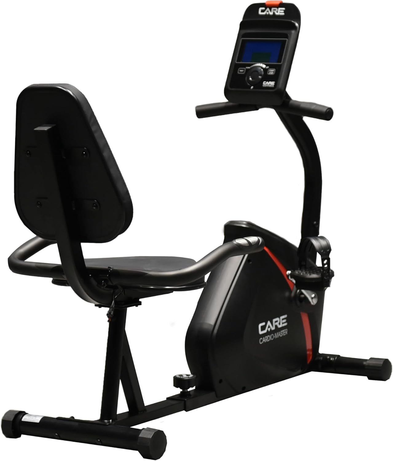 '- Velo d'appartement - Cardio Master Connecté - Réglable & Confortable - Pédales Sanglées - Résistance Magnétique - 21 Programmes