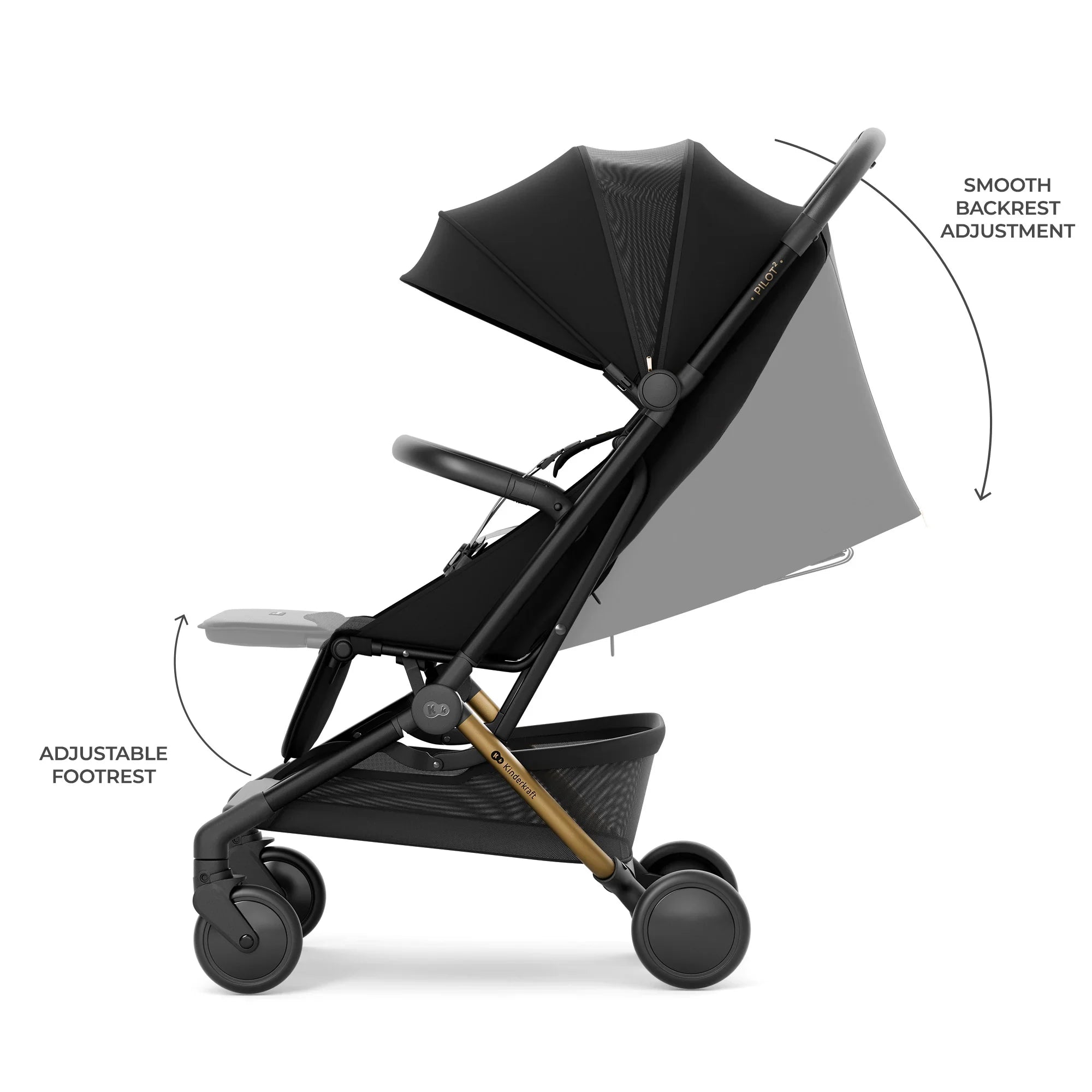 Poussette légère Kinderkraft PILOT 2