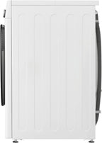 LG W4WR7096YB, Klasse D, Frontlader-Waschtrockner 9 - 6 kg, 62 x 60 x 85 cm, Wi-Fi, AI Direct Drive, Tiefenreinigung mit Dampf, TurboWash 360, Große Kapazität, Außentür aus gehärtetem Glas, Weiß