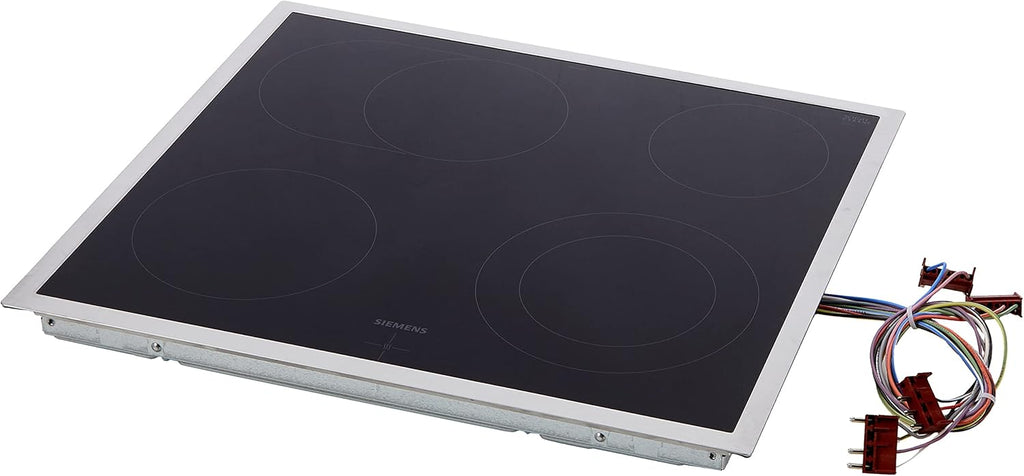 Siemens iQ300 Elektrokochfeld EA645GN17, herdgebunden, 60 cm, aufliegender Rahmen, 4 highSpeed Kochzonen, Bräterzone und Zweikreiszone