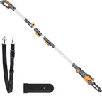 WORX WG252E.9 Akku Teleskop Heckenschere - 45cm Schnittbreite - 10-Fach Verstellbarer Teleskopstiel bis 3,20 Meter Hhe - PowerShare kompatibel - Ohne Akku & Ladegert