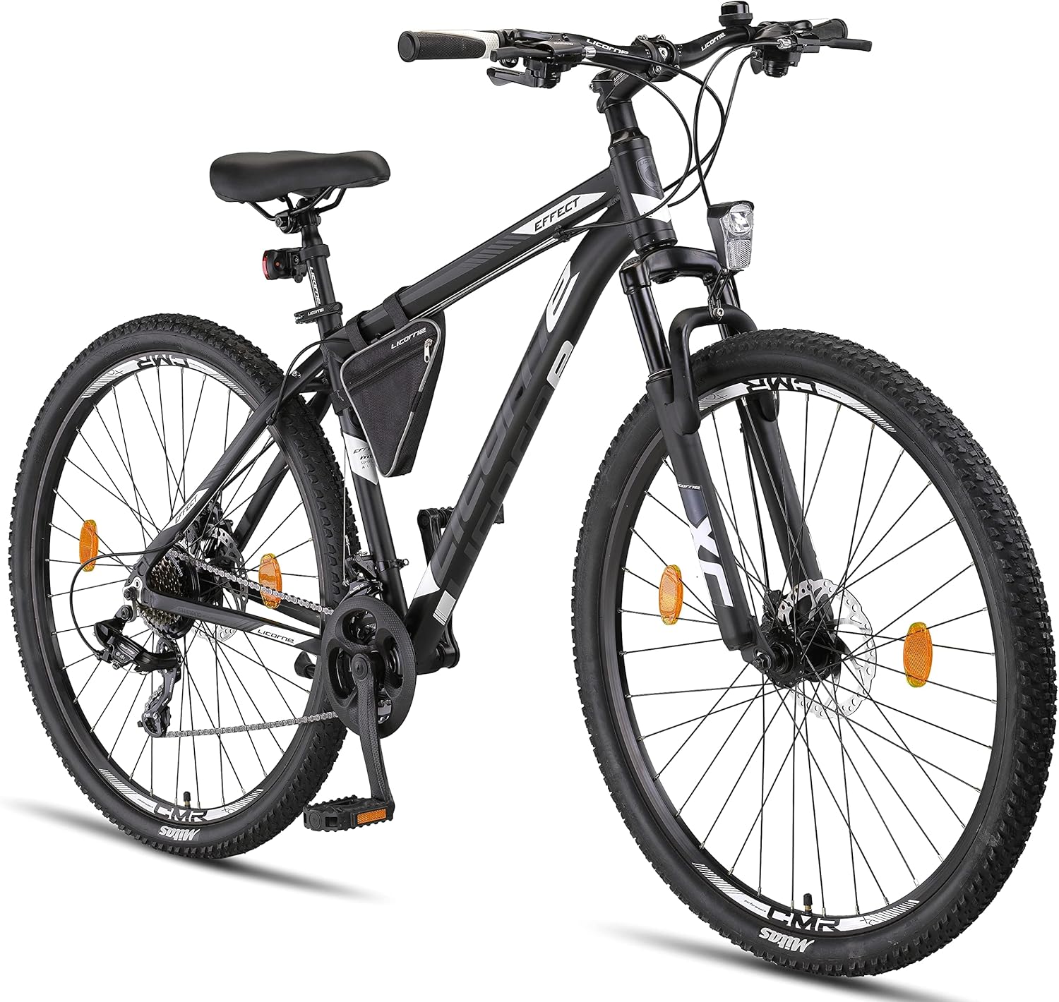 Licorne Bike Effect Premium Mountainbike Aluminium Discbremse Jungen Mädchen 21 Gang