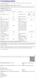 Bauknecht BCIO 3T341 PLET Vollintegrierbarer Geschirrspüler 60 cm /Edelstahl/14 Maßgedecke/10 Standardprogramme und 1 Sensorprogramm/PowerClean/ActiveDry/Besteckschublade/Vollwasserschutz