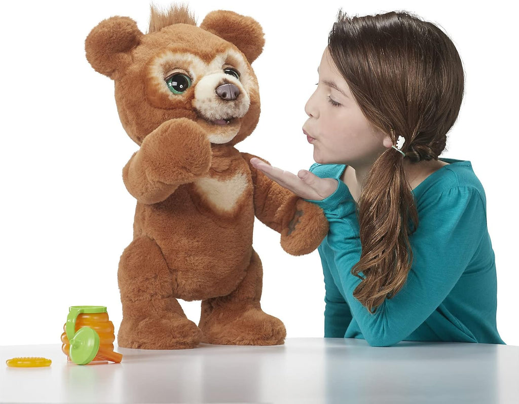 FurReal Cubby, Mein Knuddelbr, interaktives Plüschtier, ab 4 Jahren Braun