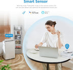 Midea Mobiles Klimagerät Real Cool 35, 12000 BTU, Raumgröße bis 117m³(43㎡), APP-Steuerung/Alexa/Google Home/IFTTT, Mobile, Weiß