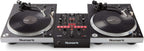 Numark Scratch - Zweikanal DJ Scratch Mixer mit Serato DJ Pro, Innofader Crossfader, DVS-Lizenz, 6 Direktzugriffseffektwählern und Performance Pads