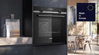 Siemens HB578GBS3, iQ500, Einbau-Backofen 60 x 60 cm, activeClean Pyrolyse Selbstreinung, TFT-Display, 3D Heißluft, Schnellaufheizung, cookControl40 Automatikprogramme, softMove, Edelstahl