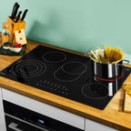 Autarkes Herdset: 60cm Einbaubackofen EB8017ED | 59cm Induktionskochfeld IH85901FZ | Katalyse | Pizzafunktion | Grill | Umluft | Heißluft | Automatik-Timer | SET8017IH592FZ
