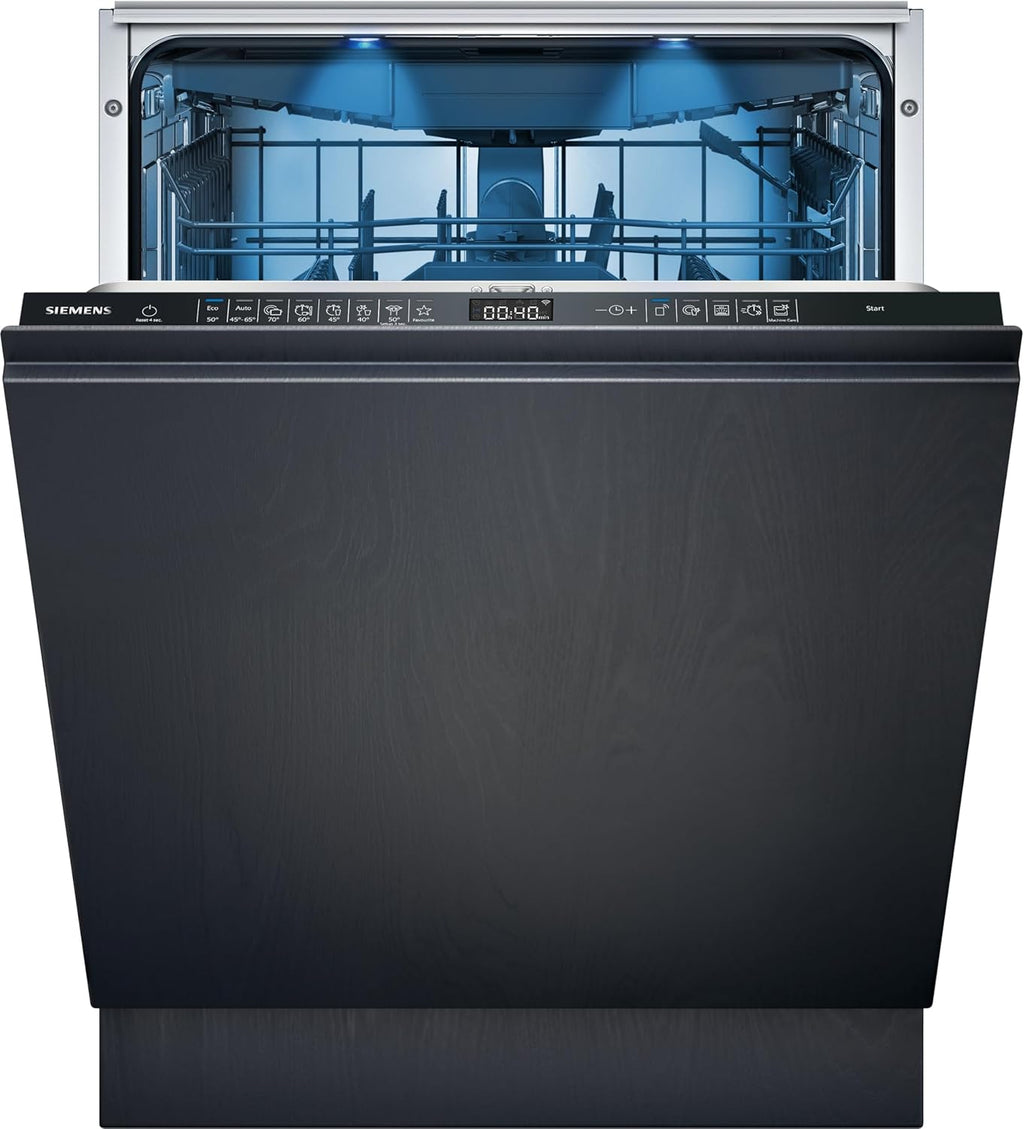 Siemens SN63EX14VE, iQ300 Smarter Geschirrspüler, Vollintegrierte Spülmaschine mit Besteckschublade, 60 cm, Auto Türöffnung dank autoOpen dry, Besonders leise durch iQdrive-Motor, infoLight aquaStop