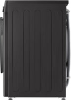 LG W4WR7096YB, Klasse D, Frontlader-Waschtrockner 9 - 6 kg, 62 x 60 x 85 cm, Wi-Fi, AI Direct Drive, Tiefenreinigung mit Dampf, TurboWash 360, Große Kapazität, Außentür aus gehärtetem Glas, Weiß