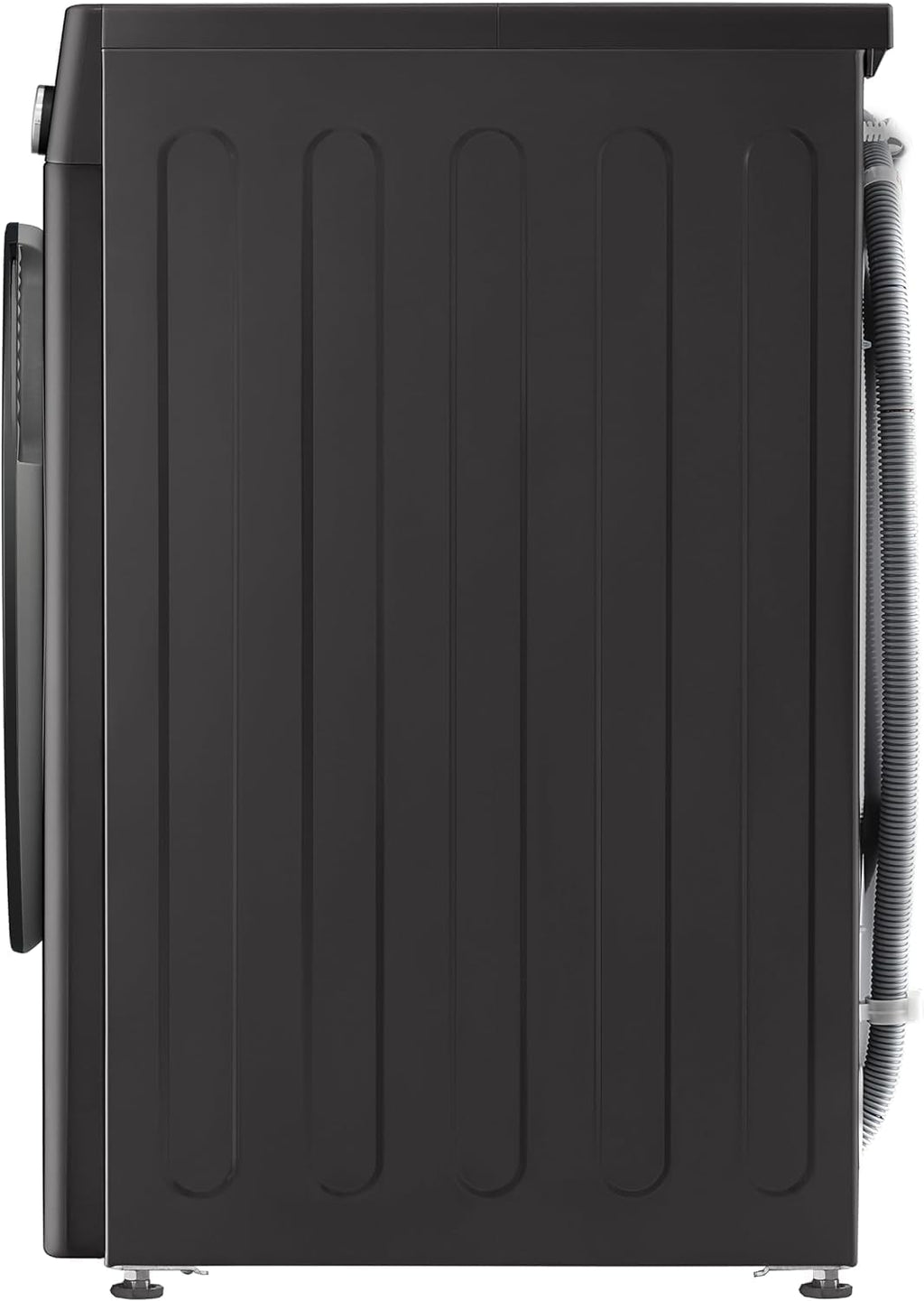 LG W4WR7096YB, Klasse D, Frontlader-Waschtrockner 9 - 6 kg, 62 x 60 x 85 cm, Wi-Fi, AI Direct Drive, Tiefenreinigung mit Dampf, TurboWash 360, Große Kapazität, Außentür aus gehärtetem Glas, Weiß