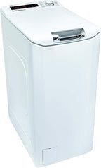 Hoover H-WASH 300 H3TFMQ48TAMCE-84 Waschmaschine Toplader / 8 kg / 1400 U/Min/BPM Inverter Motor/Power Care System/All in One Programm/Slow Motion Öffnungsmechanismus/deutsche Bedienblende