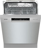 Gorenje GU642E90X Geschirrspüler/Unterbaugerät/59,9 breite/13 Maßgedecke/6 Programme/Total AquaStop/Ecoprogramm/Höhenverstellbar/Memory Funktion/Eco-Programm/Intensivprogramm/EEK: E/Grau-Metallic