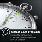 AEG L6FBG51470 Waschmaschine / Serie 6000 mit ProSense / Testsieger der Stiftung Warentest / 7,0 kg / Leise / Mengenautomatik / Nachlegefunktion / Kindersicherung / Wasserstopp / 1400 U/min