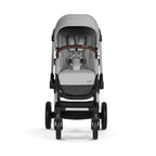 CYBEX Gold Kinderwagen EOS Lux 2-in-1, Reisesystem, Ab Geburt bis 22 kg (ca. 4 Jahre), Moon Black