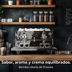 Cecotec Espresso-Kaffeemaschine Barista Baristeo Intima, professionelle Barista-Espressomaschine, Vorbrüh-System, 15 Bar Pumpe, einfaches Befüllen, 1,7L Wassertank und Tassenwärmer