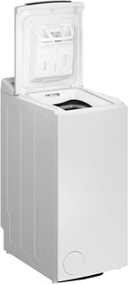 Bauknecht WMT Pro Eco 6ZB Toplader-Waschmaschine / 6 kg / 1200 UpM/Antiflecken-Programm/FreshFinish/ZEN Technology/Startzeitvorwahl/SoftOpening/Kurz 30'/ 15° Green& Clean