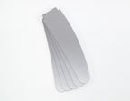 132 cm Deckenventilator Bendan 72220 mit Einzelleuchte und fünf Flügeln, Ausführung in seidenmattem Chrom mit Opalmilchglas