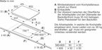 Siemens EX851LYV5E, iQ700, Smartes Induktionskochfeld 80 cm, autark, Rahmenlos aufliegend, Touch & Slide, varioInduktion Plus, Intelligente flexZonen, Bratsensor Plus, cookConnect System, Schwarz