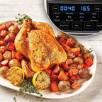 PowerXL MultiCooker - 12 in 1 Multikocher mit Warmhaltefunktion - Heißluftfritteuse, Backofen, Bratpfanne, Reiskocher uvm. - 5,7 Liter Fassungsvermögen - 12 Kochprogramme - Airfryer - Kaloriensparend