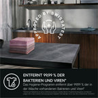 AEG L6FBG51470 Waschmaschine / Serie 6000 mit ProSense / Testsieger der Stiftung Warentest / 7,0 kg / Leise / Mengenautomatik / Nachlegefunktion / Kindersicherung / Wasserstopp / 1400 U/min