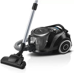 Bosch Staubsauger beutellos Serie 6 BGC41X36, Bodenstaubsauger, ideal für Allergiker, Hygiene-Filter, Bodendüse für Parkett, Teppich, Fliesen, Starke Saugleistung, leise, 700 W, blau
