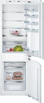 Bosch KGN36NWEA Serie 2 Kühl-Gefrier-Kombination, 186 x 60 cm, 215 L Kühlen & 87 L Gefrieren, NoFrost nie wieder abtauen, LED-Beleuchtung gleichmäßige Ausleuchtung