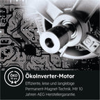 AEG LTR7A71370 Waschmaschine Toplader / Serie 7000 mit ProSteam / ProSteam - Auffrischfunktion / 7,0 kg / Leise / Mengenautomatik / Nachlegefunktion / Wasserstopp / 1300 U/min