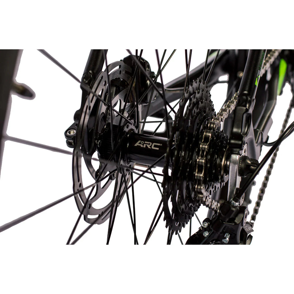 Herren 27,5 Mountainbike Apolon MTB Hardtail Fahrrad 27 Gang Shimano ALIVIO RD-M3100, SGS S-N