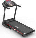 '- Tapis de Course Connecté Jog Runner - Tapis de Marche Électrique Inclinable et Pliable - Jusqu'à 18km/h - 18 Niveaux d'Inclinaison - 25 Programmes